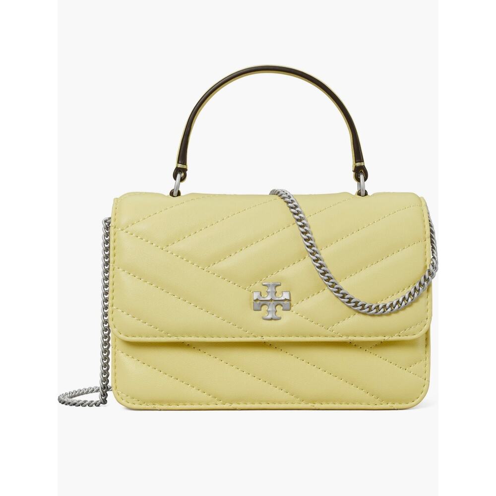 Rare Tory Burch Kira Chevron Mini Top Handle crossbody